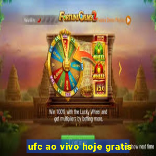 ufc ao vivo hoje gratis